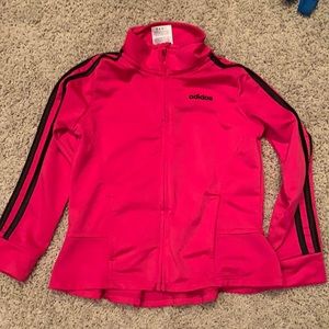 Adidas little girl track jacket size 5